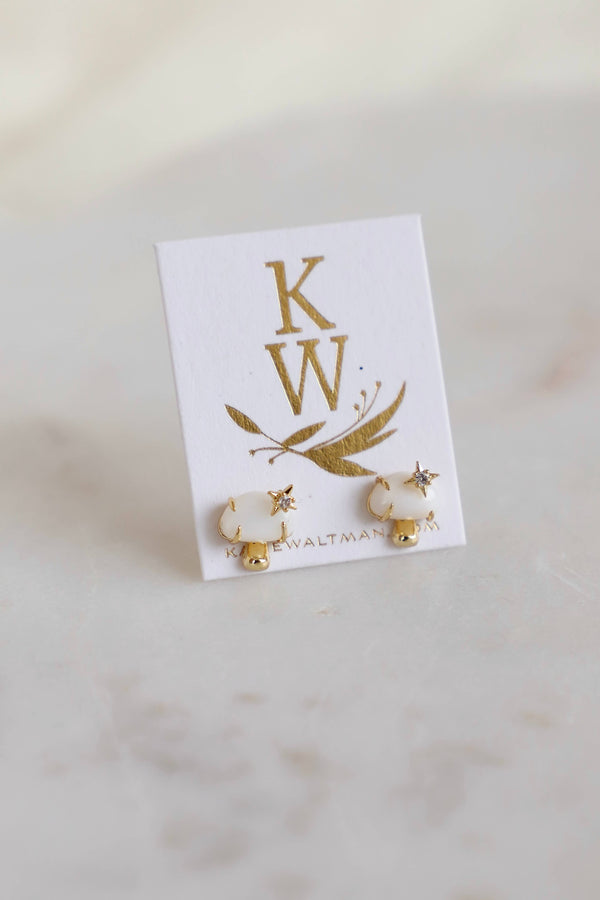 dottir Toadstool Studs