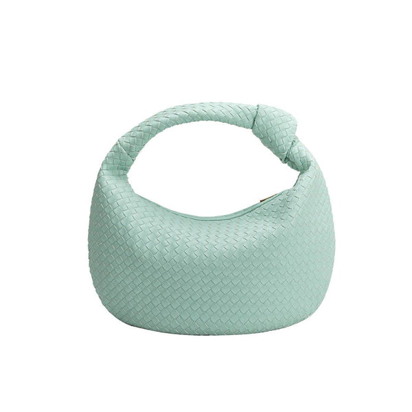 Dottir Drew Small Recycled Vegan Top Handle Bag In Seafoam