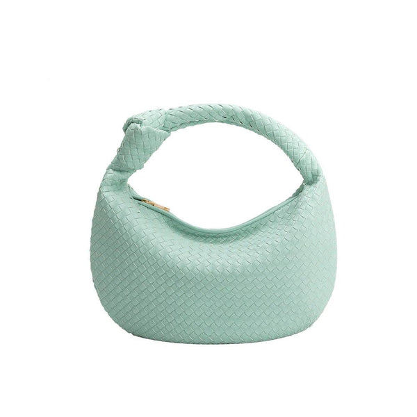 dottir Drew Small Recycled Vegan Top Handle Bag in Seafoam