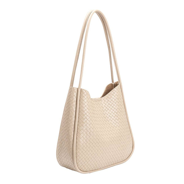 Dottir Mischa Medium Recycled Vegan Tote Bag In Bone