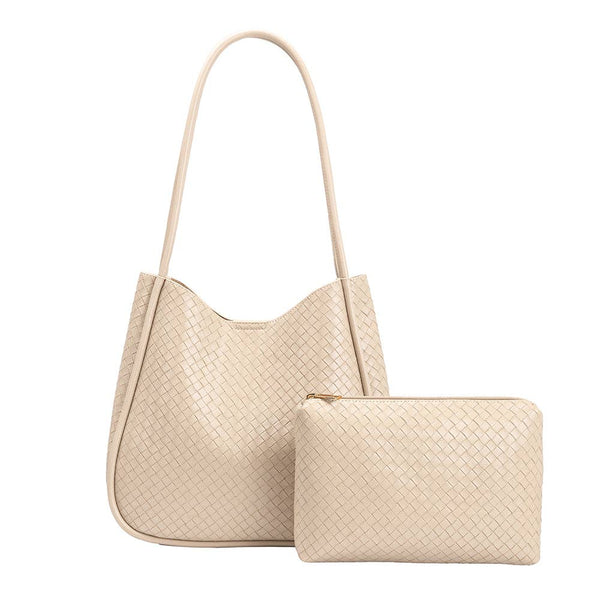 Dottir Mischa Medium Recycled Vegan Tote Bag In Bone
