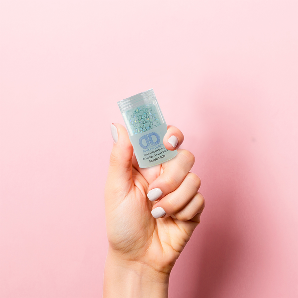 Dotz Diamond Dotz 2.8MM 12G DOTZ Cylinder - Baby Blue AB