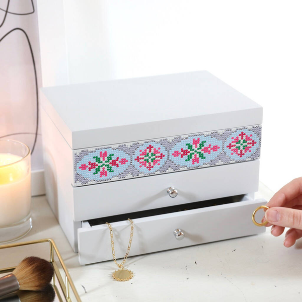 Dotz Diamond Dotz 2.8MM 12G DOTZ Cylinder - Dark Floral