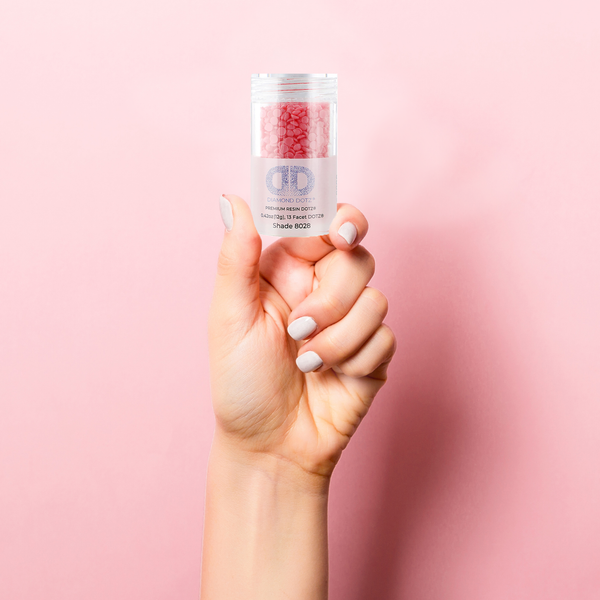 Dotz Diamond Dotz 2.8MM 12G DOTZ Cylinder - Light Hot Pink