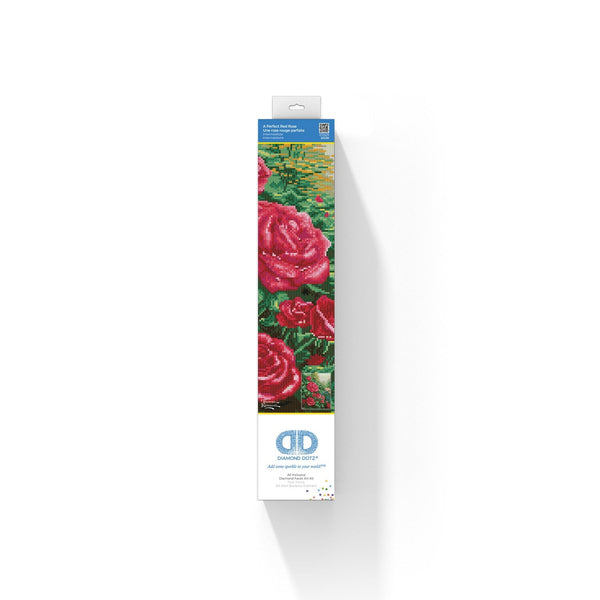 Dotz Diamond Dotz A Perfect Red Rose - 16.4 In X 20.3