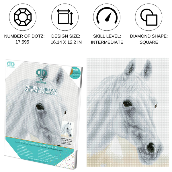 Dotz Diamond Dotz Arabian Beauty Pre-Framed Kit - 12.2" X 16.1"