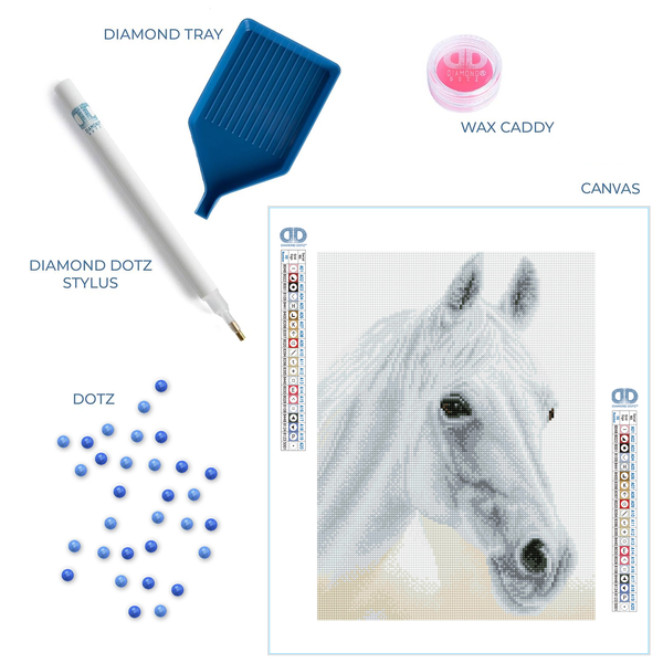 Dotz Diamond Dotz Arabian Beauty Pre-Framed Kit - 12.2" X 16.1"