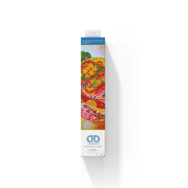 Dotz Diamond Dotz Autumn Pumpkin Rose Sparkle - 20.5" X 15.4"