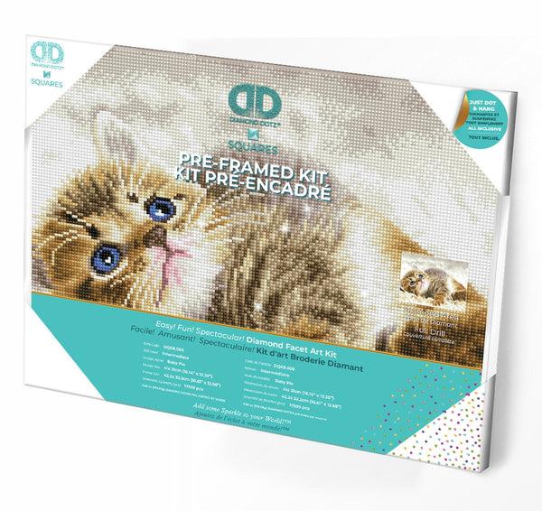 dotz Diamond Dotz Baby Pie Pre-Framed Kit - 16.1" x 12.2"