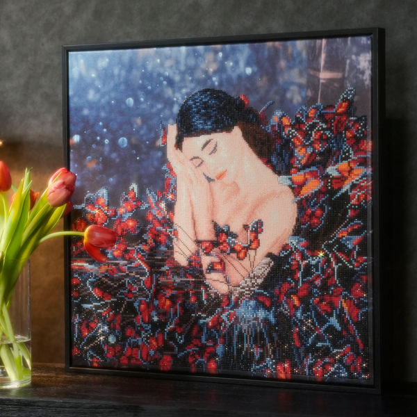 Dotz Diamond Dotz Ballerina In Butterfly Dress Masterclass - 20.3" X 20.3"