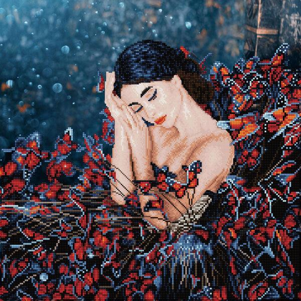 dotz Diamond Dotz Ballerina in Butterfly Dress Masterclass - 20.3" x 20.3"