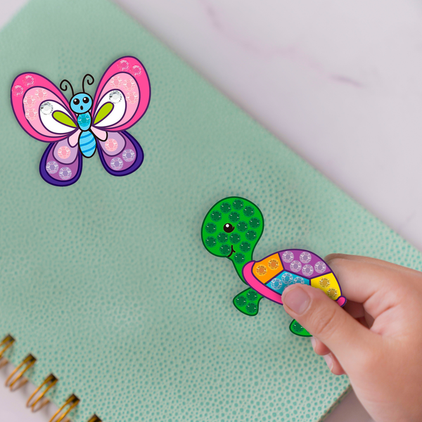 Dotz Diamond Dotz BIG DOTZ Stickers Pack 1 - Garden Friends