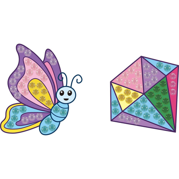 dotz Diamond Dotz BIG DOTZ Stickers Pack 4 - Butterfly Sparkle