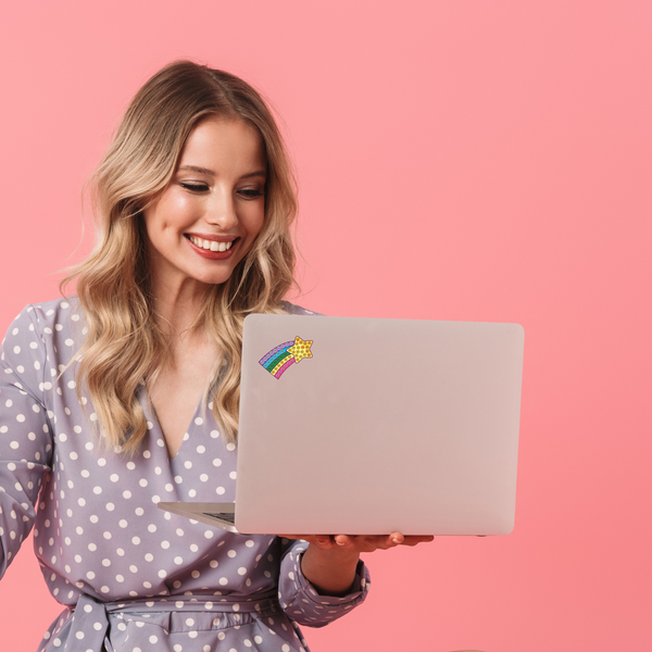 Dotz Diamond Dotz BIG DOTZ Stickers Pack 7 - Star Rainbow