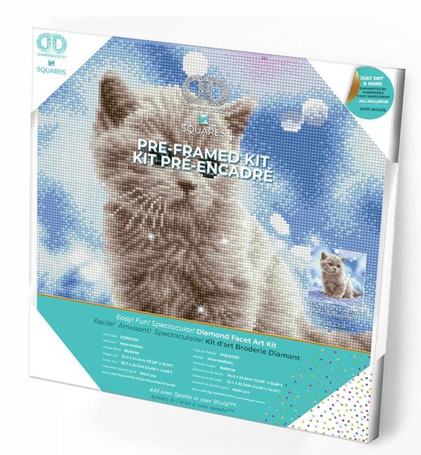 dotz Diamond Dotz Bubbles Pre-Framed Kit - 13.6" x 13.6"