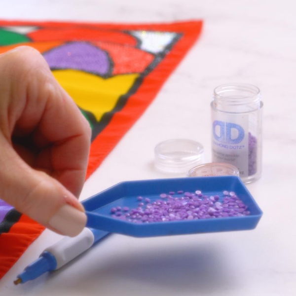 Dotz Diamond Dotz Bulk Pack - Blue Trays With Pouring Lip