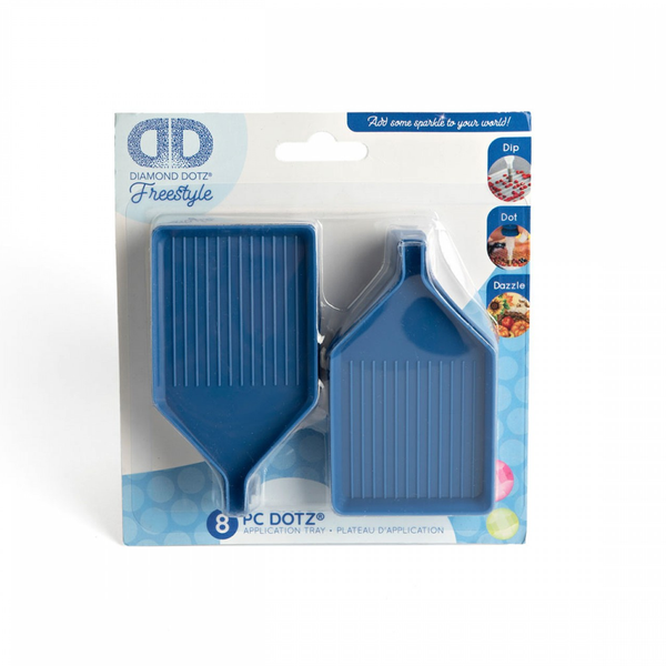 dotz Diamond Dotz Bulk Pack - Blue Trays with Pouring Lip