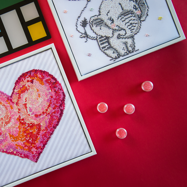 Dotz Diamond Dotz Bulk Pack Wax Pots - 4pc Diamond Painting Accessories