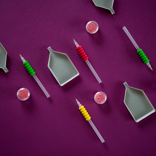 Dotz Diamond Dotz Bulk Pack Wax Pots - 4pc Diamond Painting Accessories