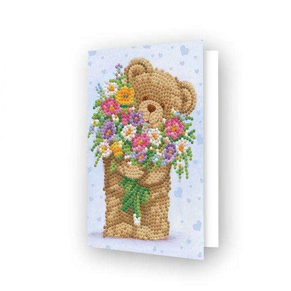dotz Diamond Dotz Bunch of Love Greeting Card - 5.0" x 7.0"