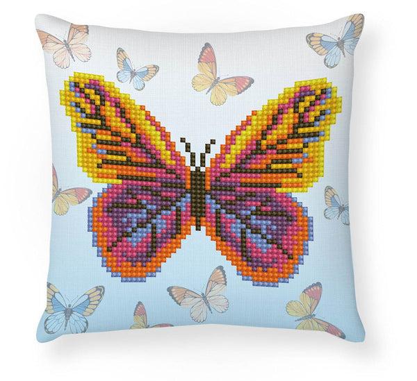 dotz Diamond Dotz Butta Flutta Mini Pillow - 7.1" x 7.1"