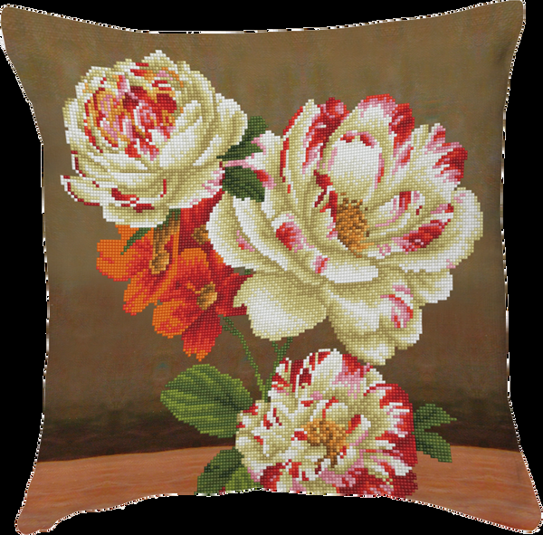 dotz Diamond Dotz Camellia & Lilly Bouquet - 17.7" x 17.7"