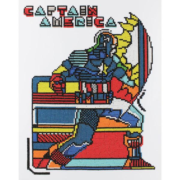 dotz Diamond Dotz Captain America First Avenger - 12.6" x 15.8"