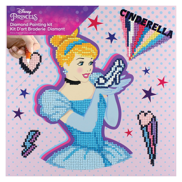 dotz Diamond Dotz Cinderella Kind POW-ER Dotz Box - 11.0" x 11.0"