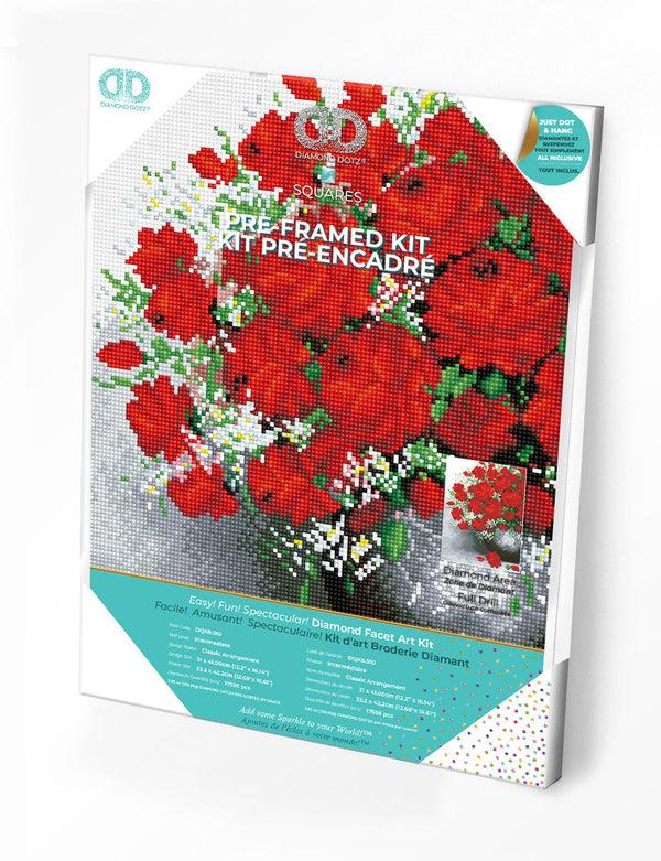 dotz Diamond Dotz Classic Arrangement Pre-Framed Kit - 12.2" x 16.1"