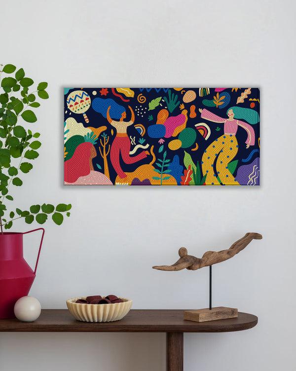 Dotz Diamond Dotz Decor Carnival Diamond Painting - 15.8" X 7.9"