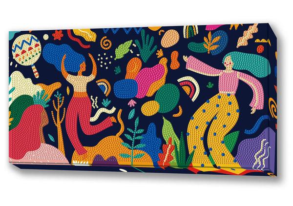 Dotz Diamond Dotz Decor Carnival Diamond Painting - 15.8" X 7.9"