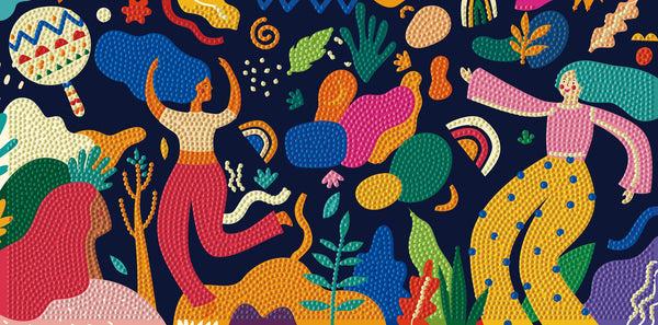 dotz Diamond Dotz Decor Carnival Diamond Painting - 15.8" x 7.9"