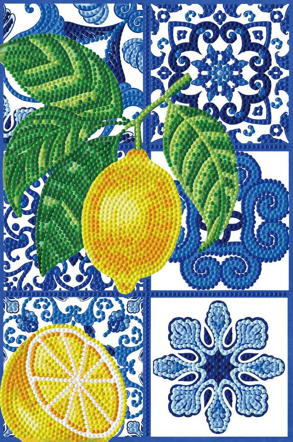 dotz Diamond Dotz Decor Citrus tiles Diamond Painting - 7.9" x 11.8"