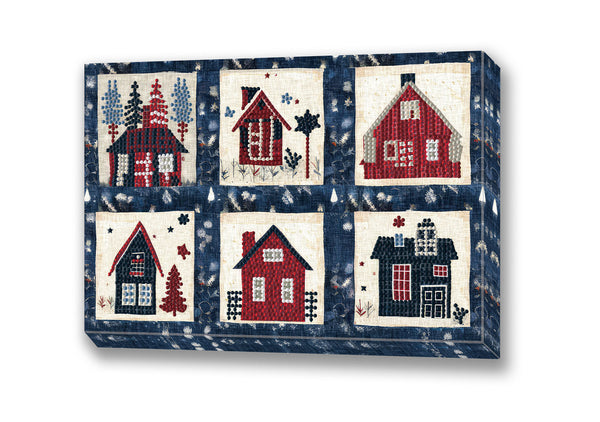 Dotz Diamond Dotz Decor Country Quilt Diamond Painting - 11.8" X 7.9"