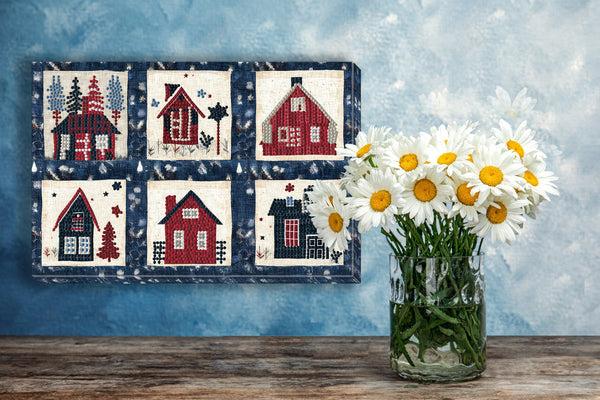 Dotz Diamond Dotz Decor Country Quilt Diamond Painting - 11.8" X 7.9"