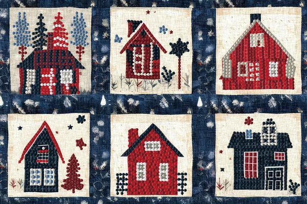 dotz Diamond Dotz Decor Country Quilt Diamond Painting - 11.8" x 7.9"