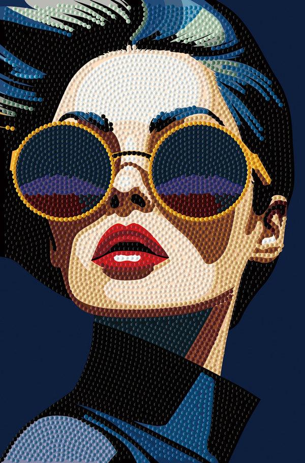 dotz Diamond Dotz Decor Portrait Diamond Painting - 7.9" x 11.8"