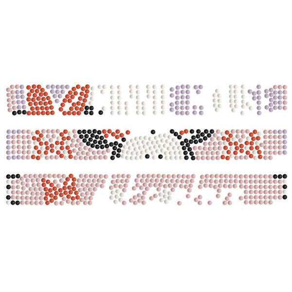 Dotz Diamond Dotz Disney Minnie Mouse Couture Dotzies Bracelet Kit