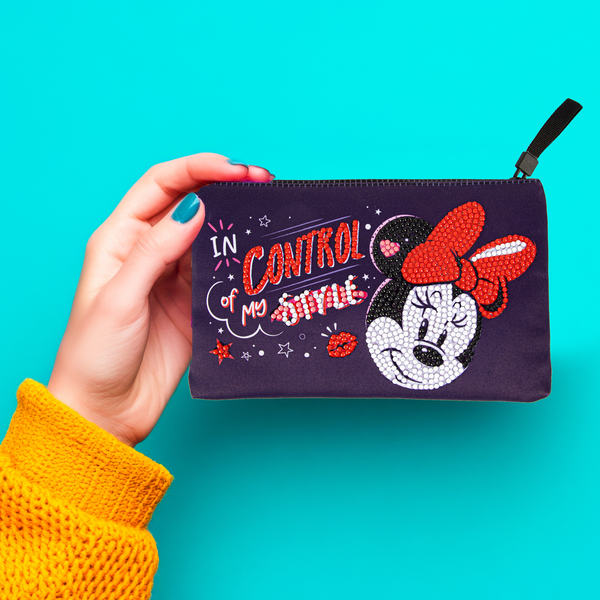 Dotz Diamond Dotz Disney Minnie Style Dotzies Pouch Kit - 7.8" X 4.5"