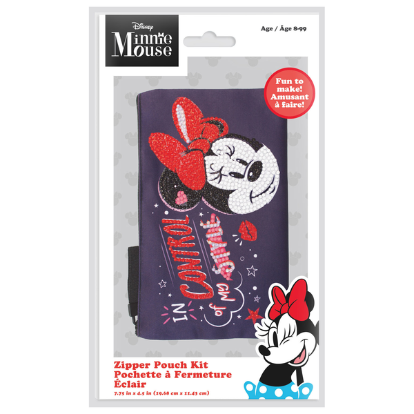 dotz Diamond Dotz Disney Minnie Style Dotzies Pouch Kit - 7.8" x 4.5"