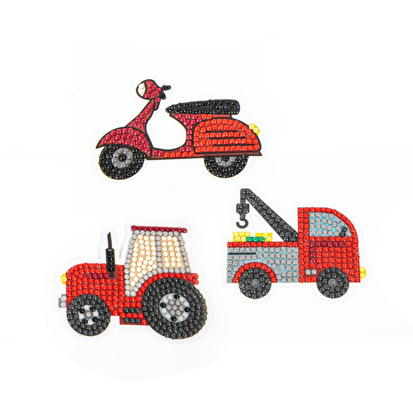 dotz Diamond Dotz DOTZIES 3 STICKERS Multi Pack - Honk Honk