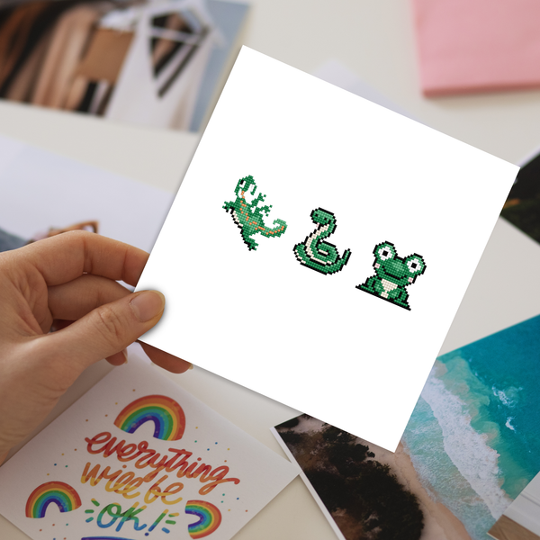 Dotz Diamond Dotz DOTZIES 3 STICKERS Multi Pack - Slip N Slide