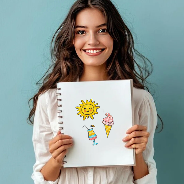 Dotz Diamond Dotz DOTZIES 3 STICKERS Multi Pack - Sunshine