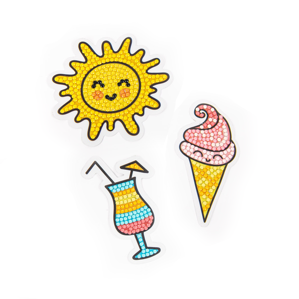 dotz Diamond Dotz DOTZIES 3 STICKERS Multi Pack - Sunshine