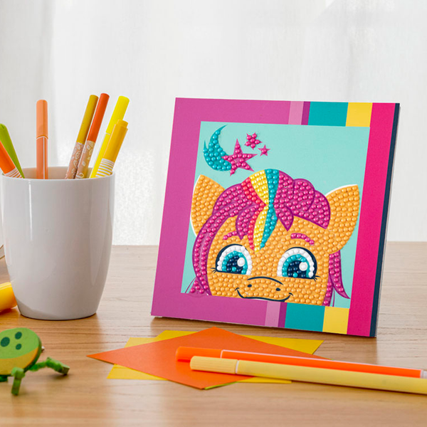 Dotz Diamond Dotz DOTZIES Always SUNNY Diamond Painting - 5.1" X 5.1"