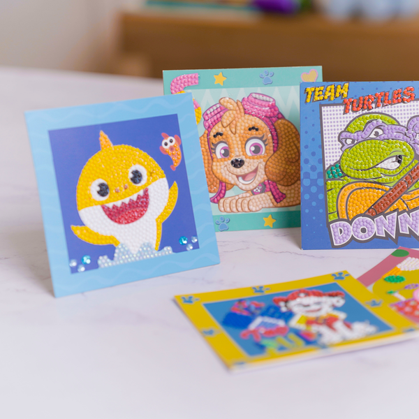 Dotz Diamond Dotz DOTZIES Baby Shark 1 Diamond Painting - 5.1" X 5.1"