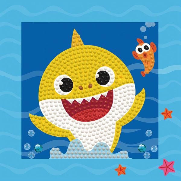 dotz Diamond Dotz DOTZIES Baby Shark 1 Diamond Painting - 5.1" x 5.1"