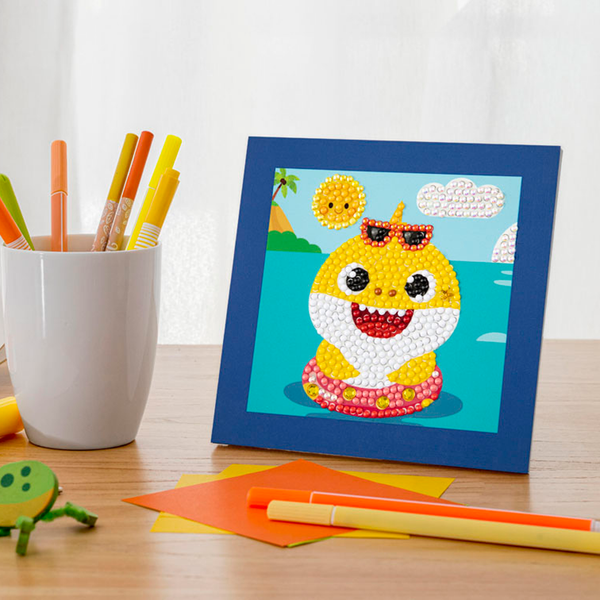 Dotz Diamond Dotz DOTZIES Baby Shark 2 Diamond Painting - 5.1" X 5.1"