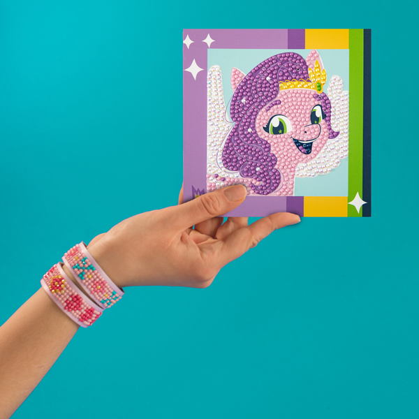 Dotz Diamond Dotz DOTZIES But First Sparkle Diamond Painting - 5.1" X 5.1"