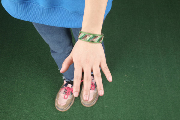 Dotz Diamond Dotz DOTZIES Camouflage BraceletsDiamond Painting - 8.3" X 0.8"